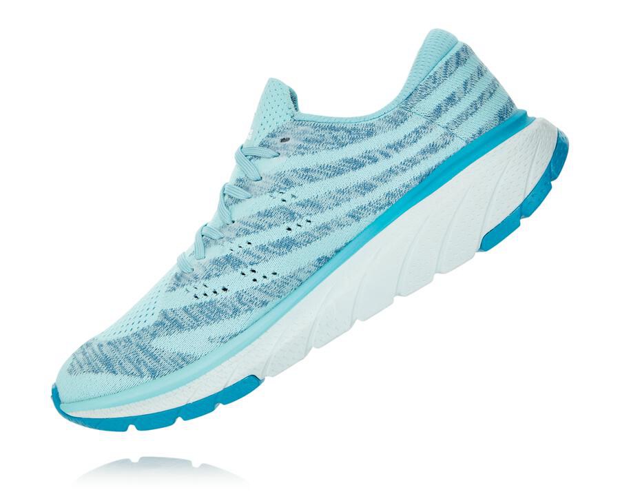 Tenis Corrida Hoka One One Feminino Azuis - Cavu 3 - 361-WEPZGX